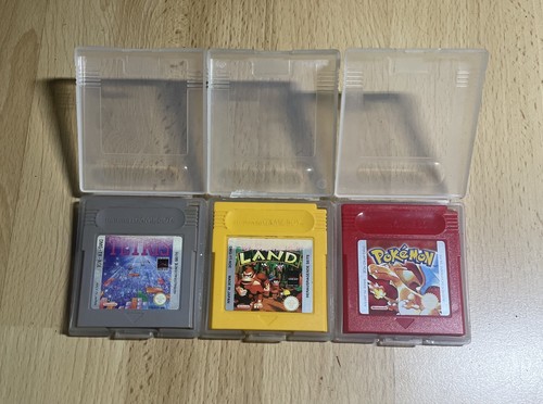 Nintendo game boy - game, 3x