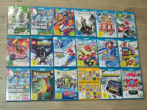 Nintendo wii spiele auswahl - u,