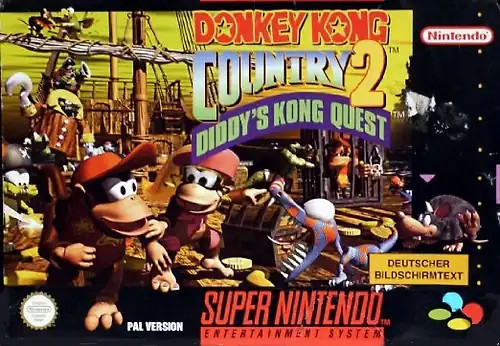 Donkey kong country diddy - kong, diddy's