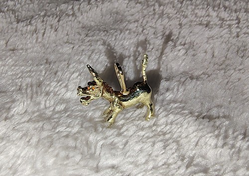 Vintage 14k gelbgold esel - gelbgold,