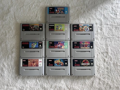 Super nintendo snes - super, spiele