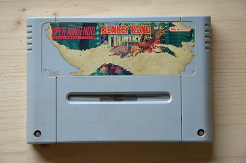 Snes donkey kong country - -,