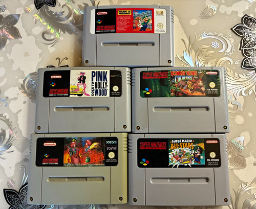 Snes spiele konvolut - snes,