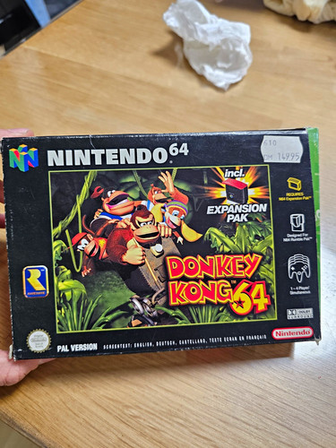 Donkey kong nintendo pal - donkey,