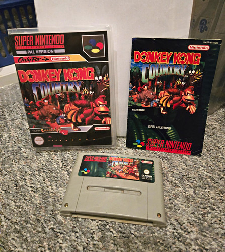 Snes donkey kong country - kong,