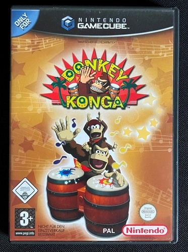 Nintendo donkey konga gamecube - konga,