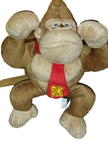 Plüschfigur donkey kong - donkey, /